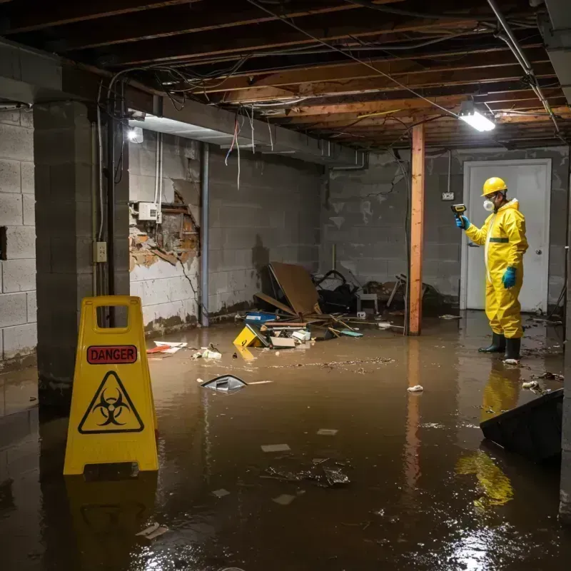 Flooded Basement Electrical Hazard in Silverthorne, CO Property